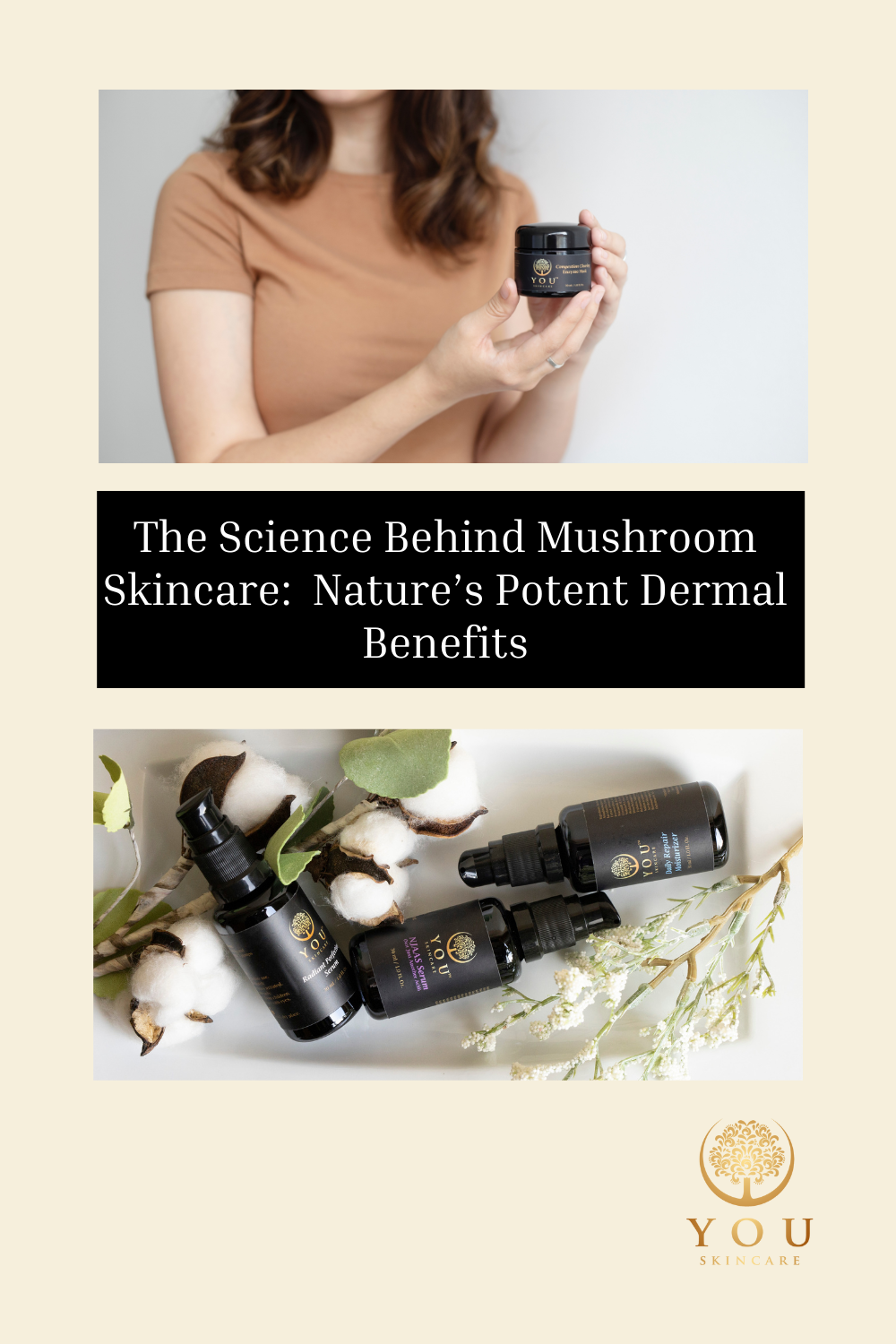 YOU skincare The Science Behind Mushroom Skincare: Nature’s Powerhouse for Your Skin