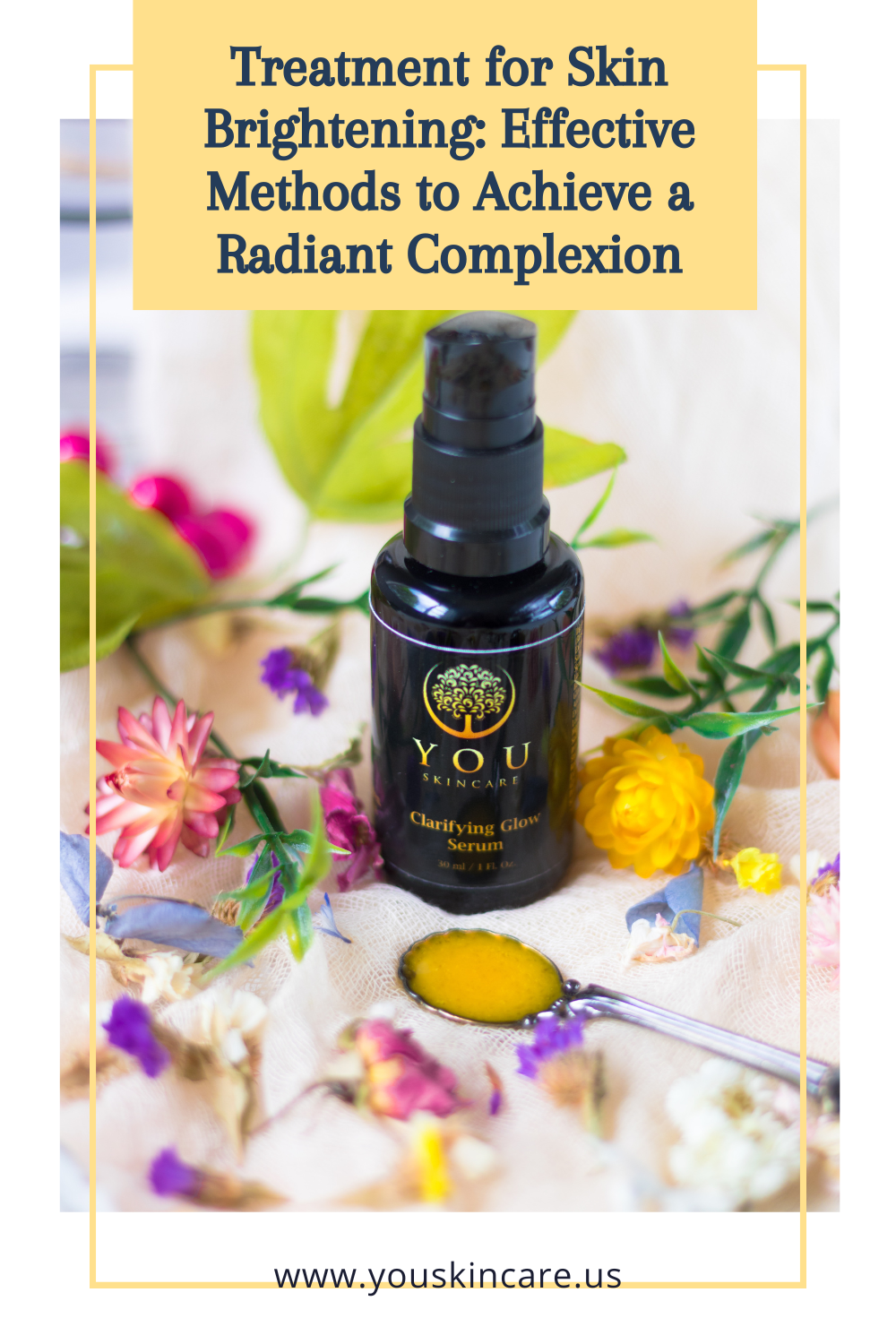 Treatment for Skin Brightening YOU Skincare serums