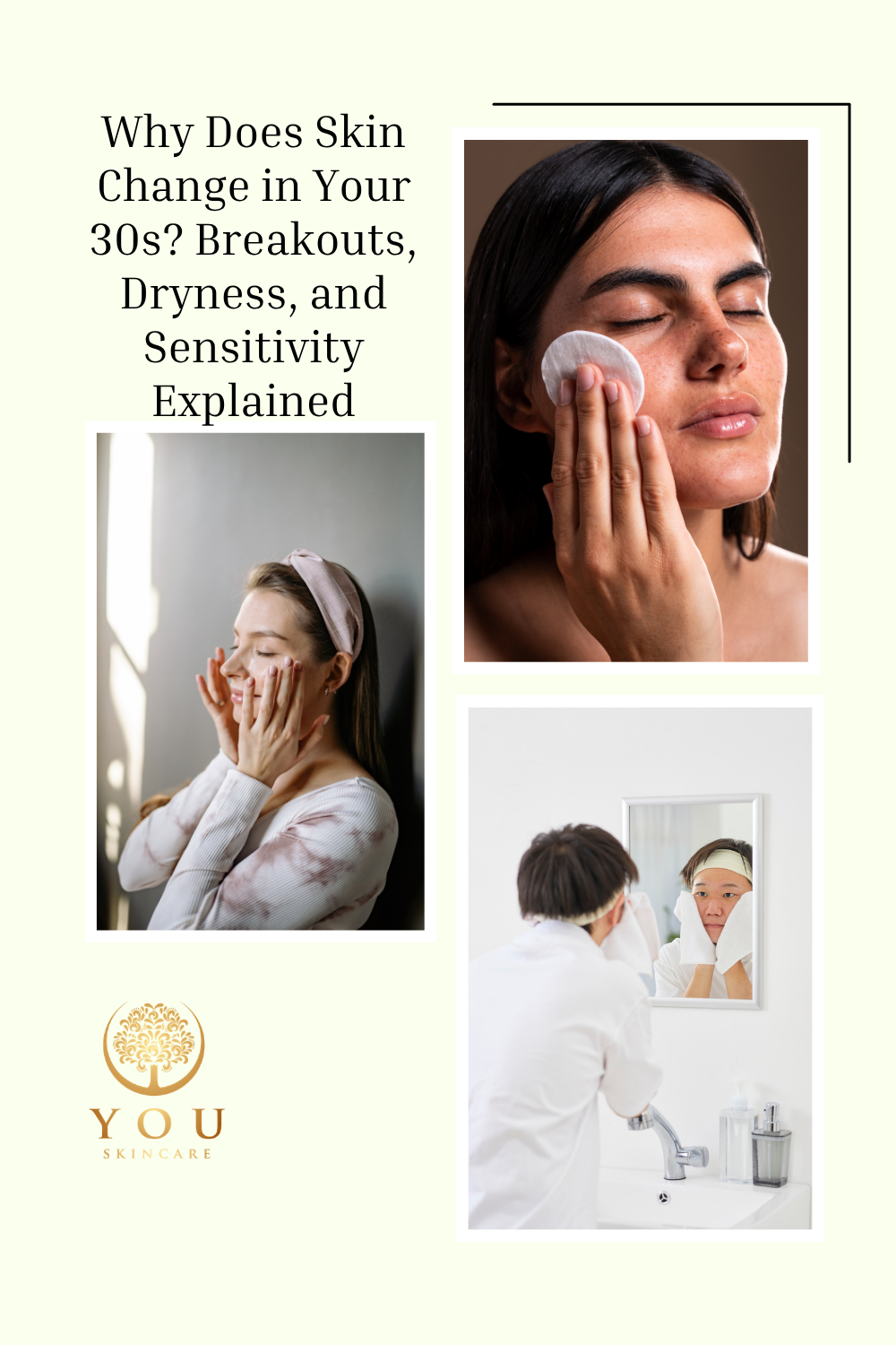Why Does Skin Change in Your 30s? Breakouts, Dryness, and Sensitivity Explained