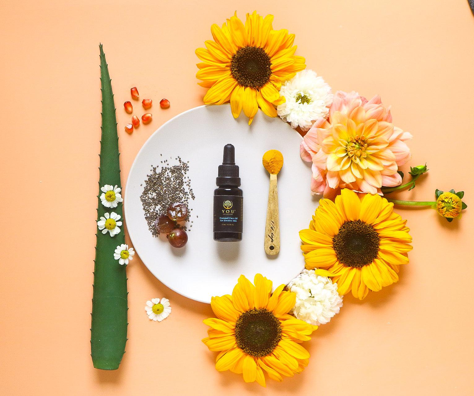 calming Tranquil best Face Oil for Sensitive Skin YOU Skincare