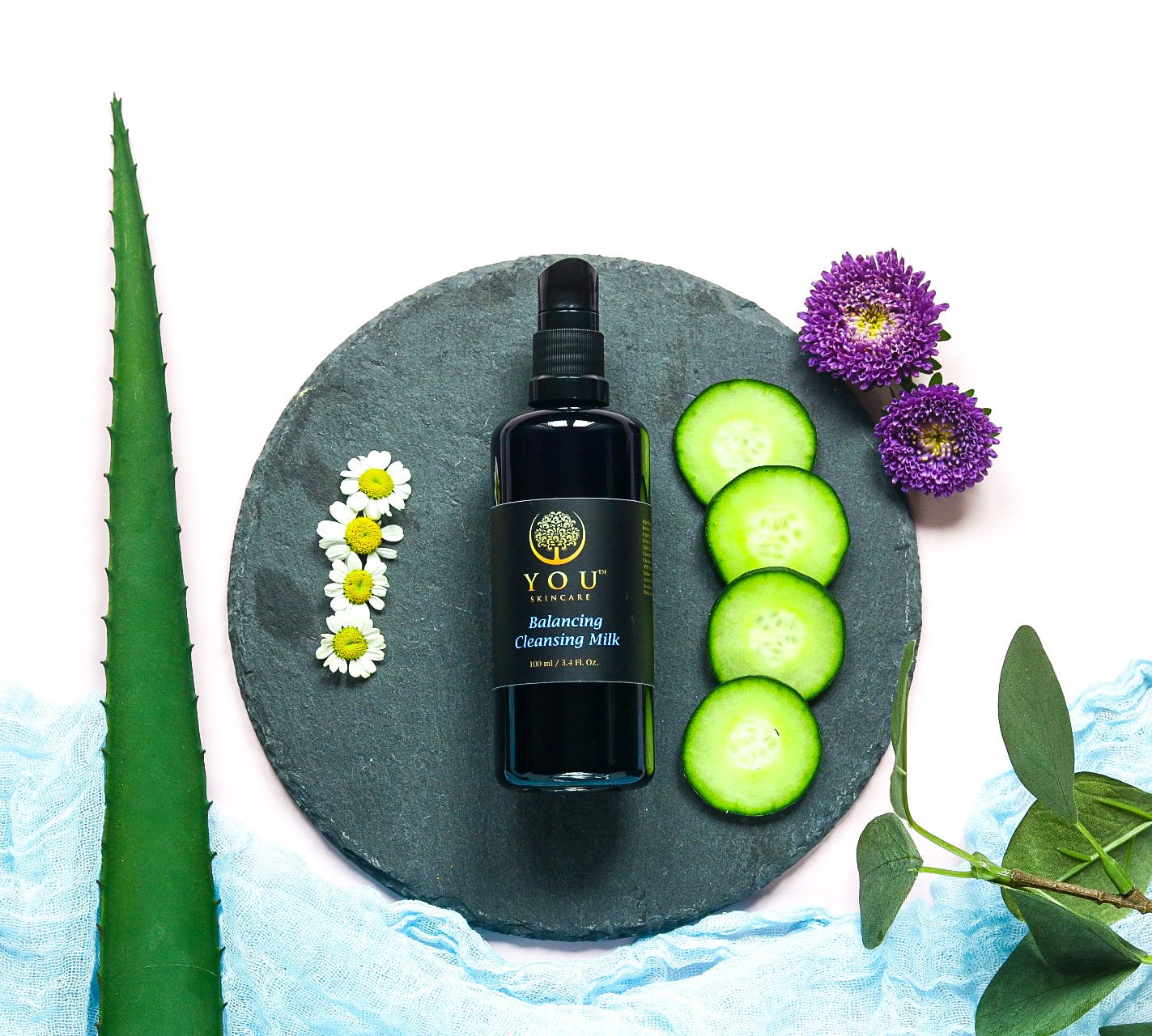 Gentle Cleansing Milk for Face Balancing Cleansing Milk for acne congestion YOU skincare